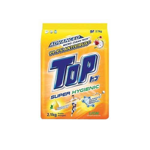 TOP Super Hygienic Powder Detergent - 2.1 Kg